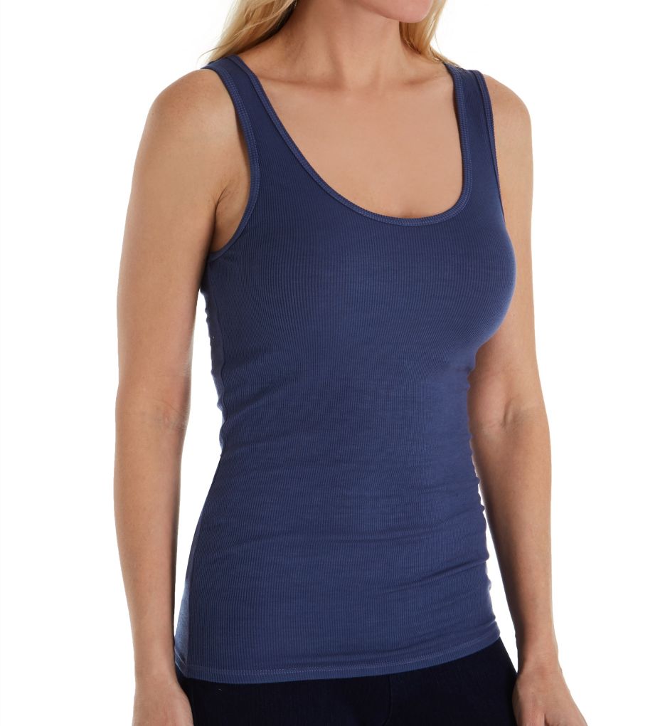 2x1 Viscose Rib Tank-acs