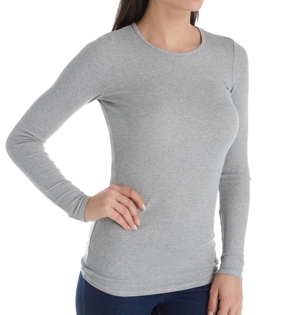 2x1 Long Sleeve Crewneck Top-acs