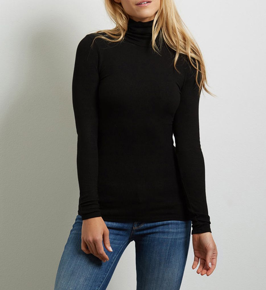 2x1 Viscose Long Sleeve Turtleneck-acs