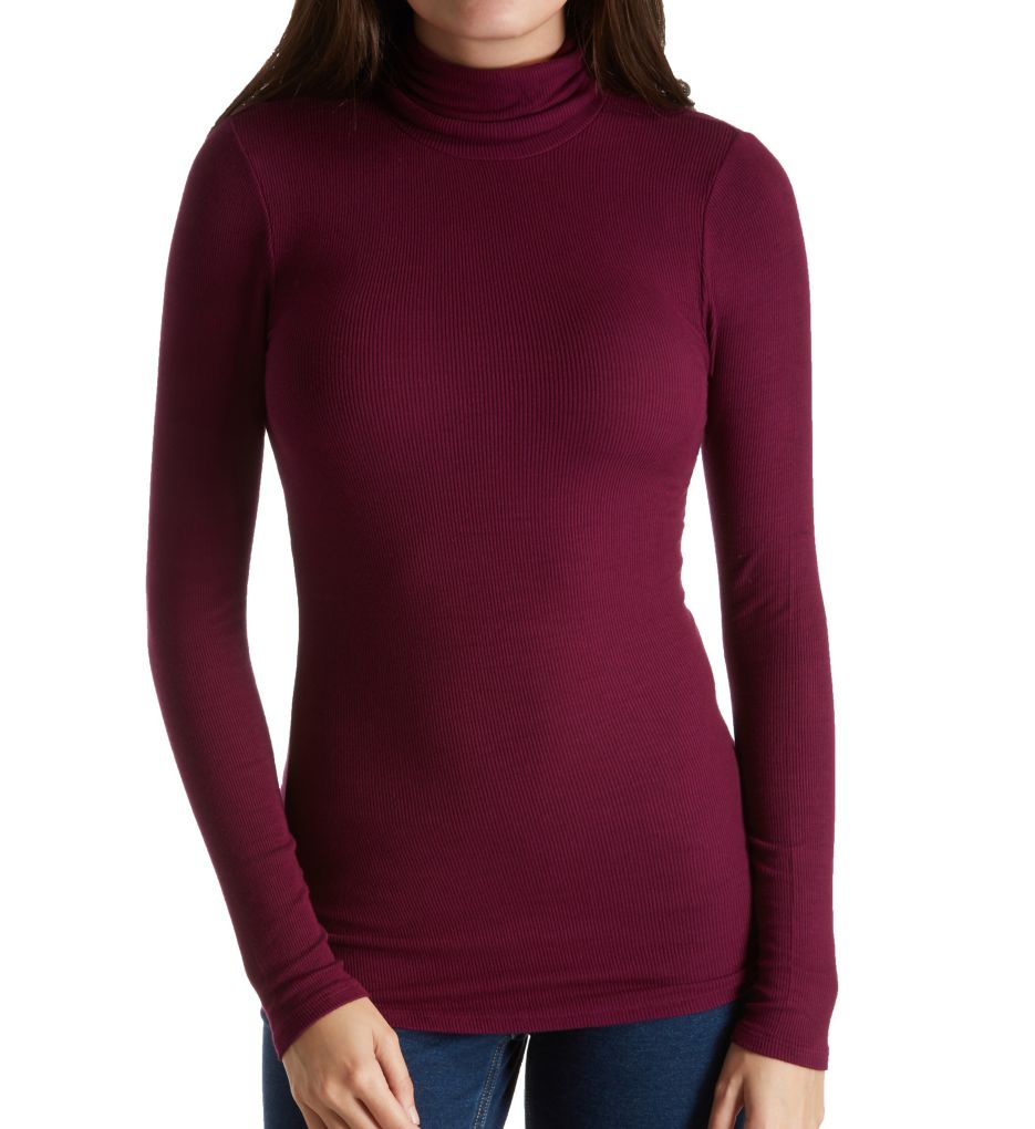 2x1 Viscose Long Sleeve Turtleneck-acs