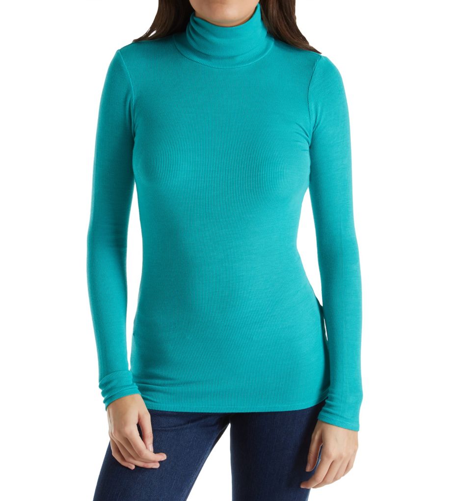 2x1 Viscose Long Sleeve Turtleneck-acs