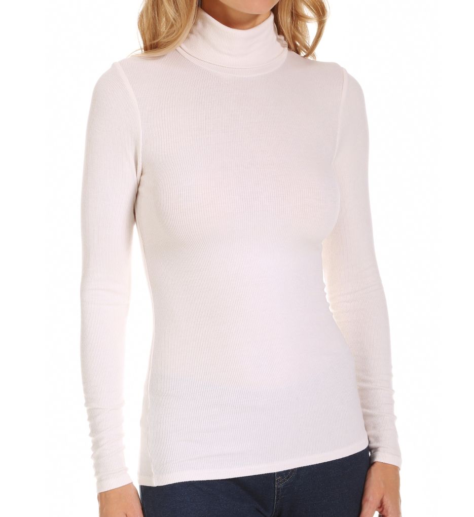 2x1 Viscose Long Sleeve Turtleneck-acs