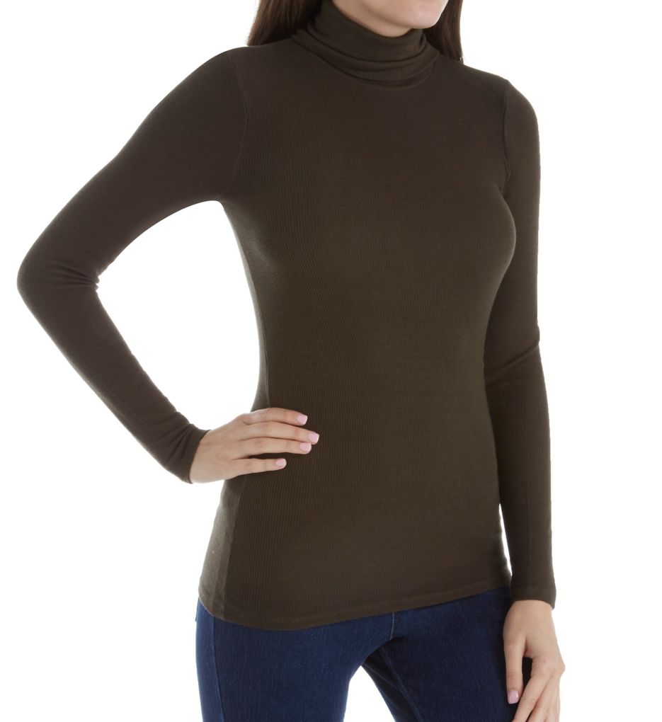 2x1 Viscose Long Sleeve Turtleneck-acs