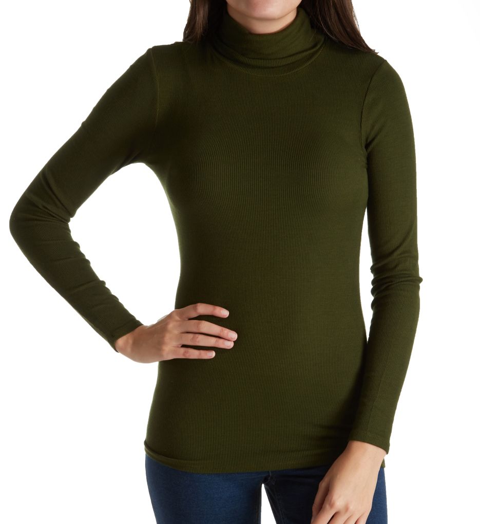 2x1 Viscose Long Sleeve Turtleneck-acs