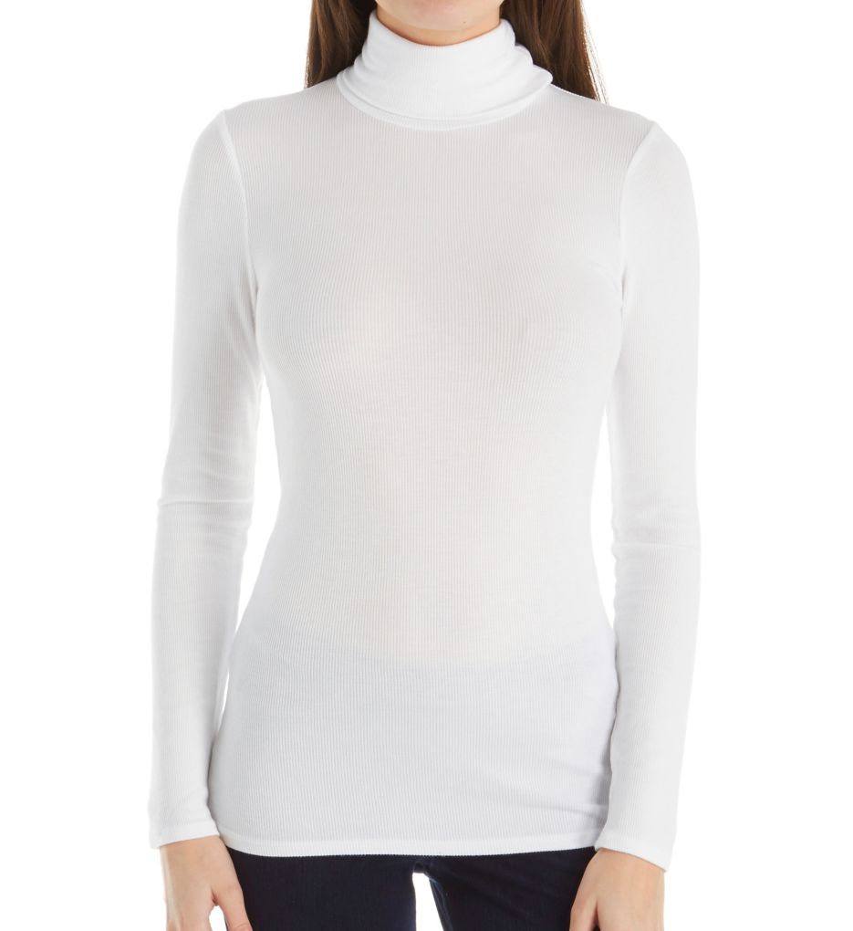 2x1 Viscose Long Sleeve Turtleneck-fs