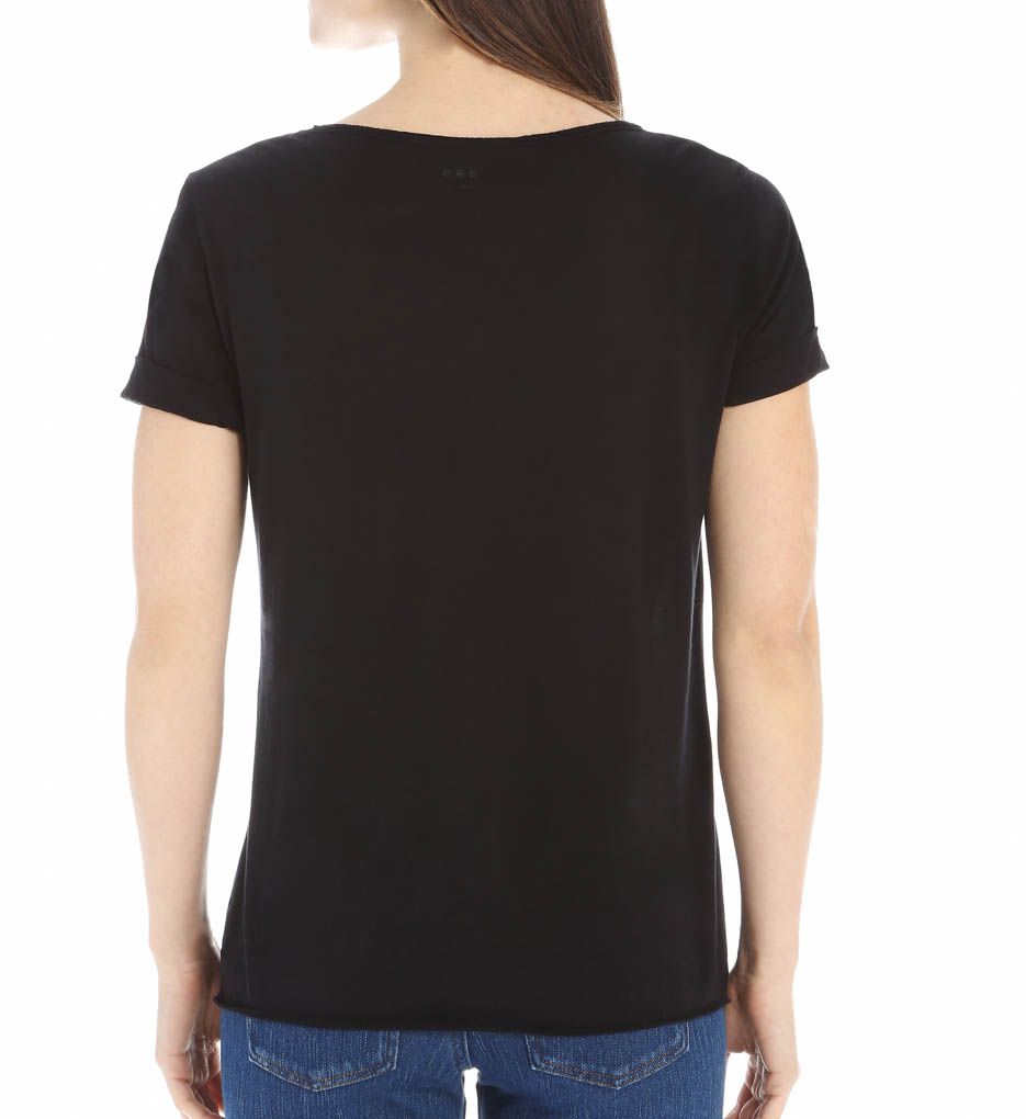 Jersey Collette V-Neck 1 Pocket Tee