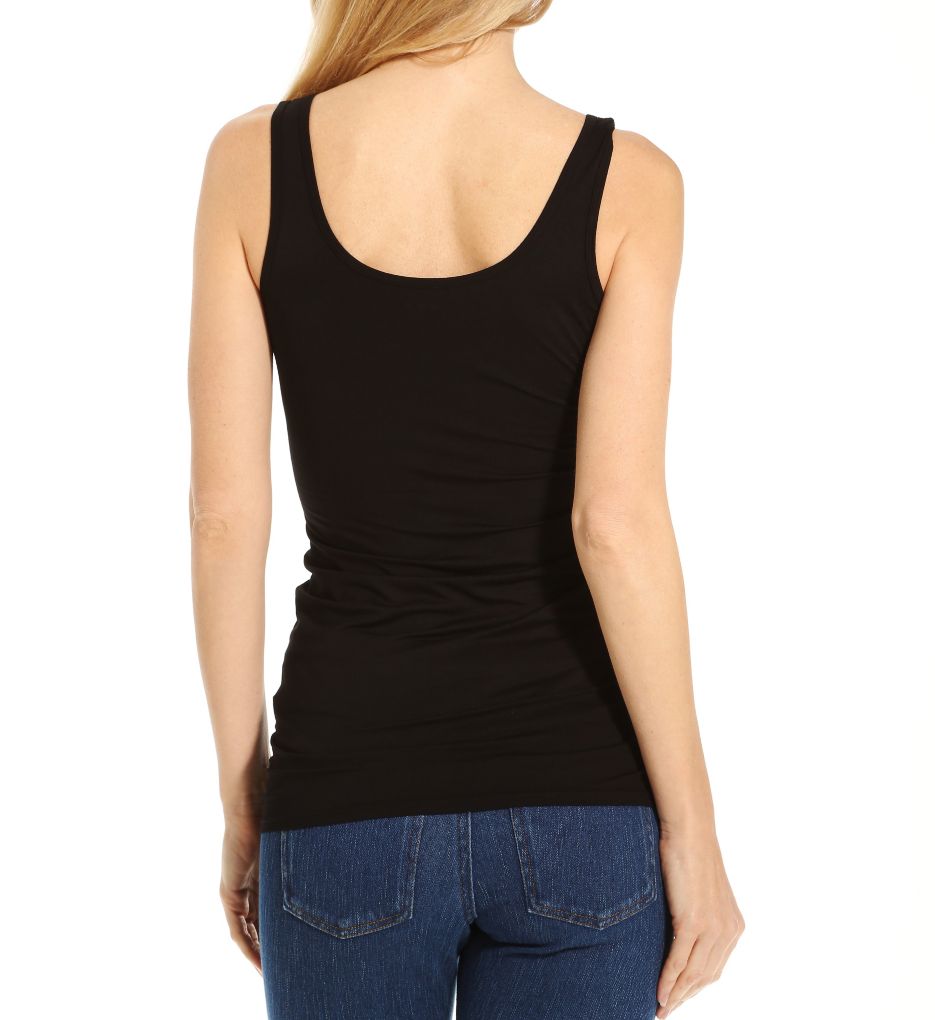 Light Weight Viscose Long Fitted Tank-bs