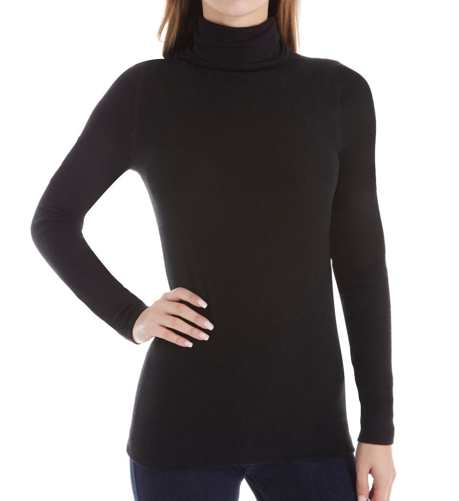 Brushed Sweater Long Sleeve Turtleneck-acs