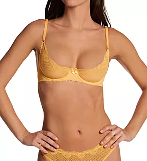 Alice Lace Underwire Demi Bra Marigold 32A