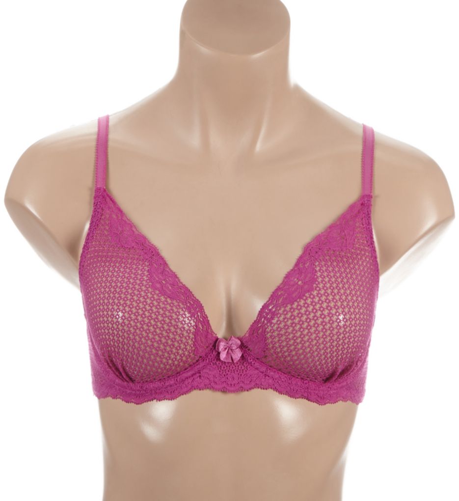 Timpa Alice Lace Plunge Bra Orchid 34B  - Image 1