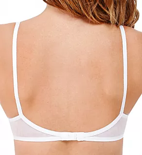 Mesh Underwire Demi Bra Nude 32A