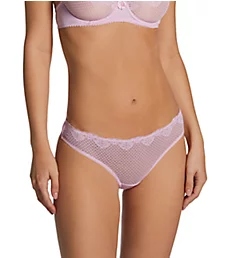 Alice Lace Low Rise Thong Pink S