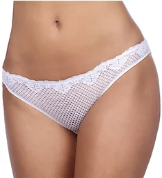 Alice Lace Low Rise Thong White M