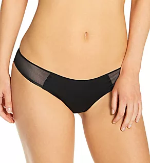 Camille Mesh Thong Panty Black XS