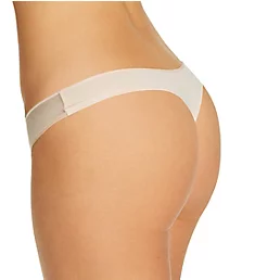 Camille Mesh Thong Panty Beige XS