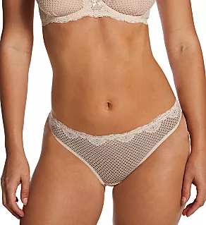 Alice Lace Low Rise Bikini Panty Beige S