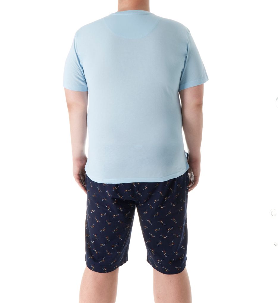 Big Man Cotton Modal Marlin Loungewear Short Set