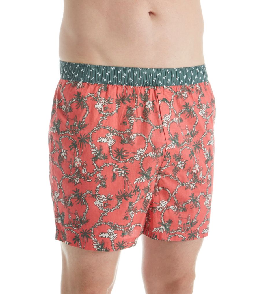100% Cotton Birds of Paradise Boxers - 2 Pack