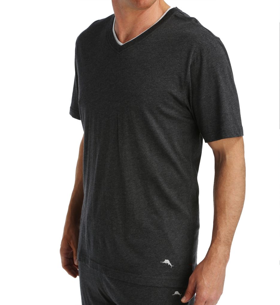Big Man Cotton Modal Loungewear V-Neck T-Shirt