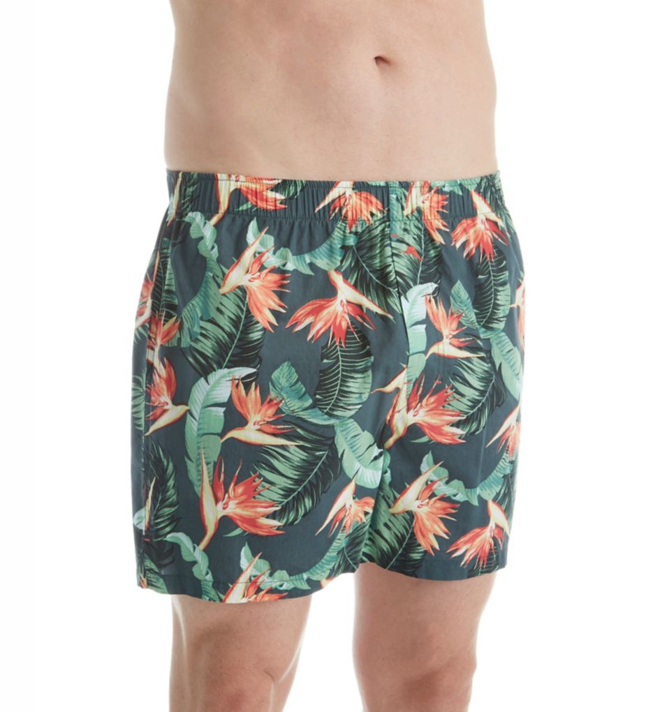 Big Man 100% Cotton Birds of Paradise Boxer