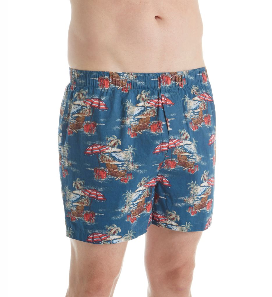 Big Man 100% Cotton Santa Beach Boxer-gs