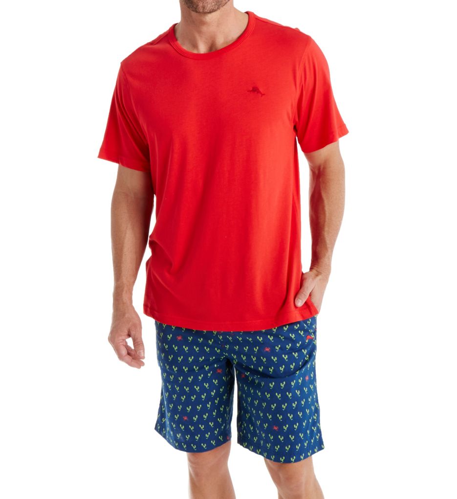 Lobster Claw Cotton Modal Short Set