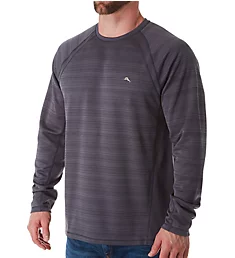 Big Man Palm Coast Flip Reversible T-Shirt Charcoal Grey 4XL