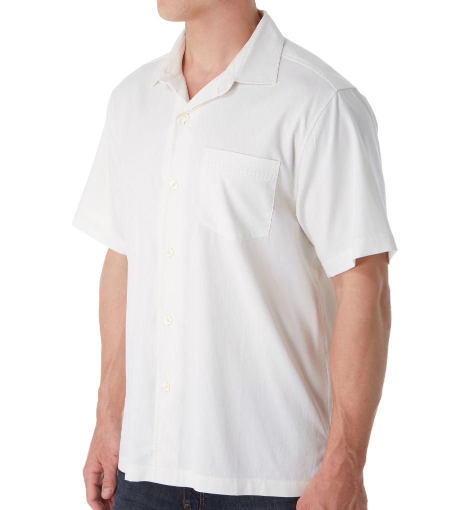 Big Man Catalina Stretch Twill Silk Camp Shirt-gs