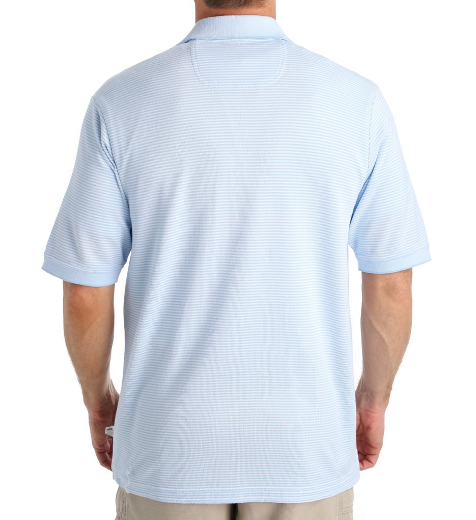 Emfielder Leisure Tech Performance Stripe Polo-bs