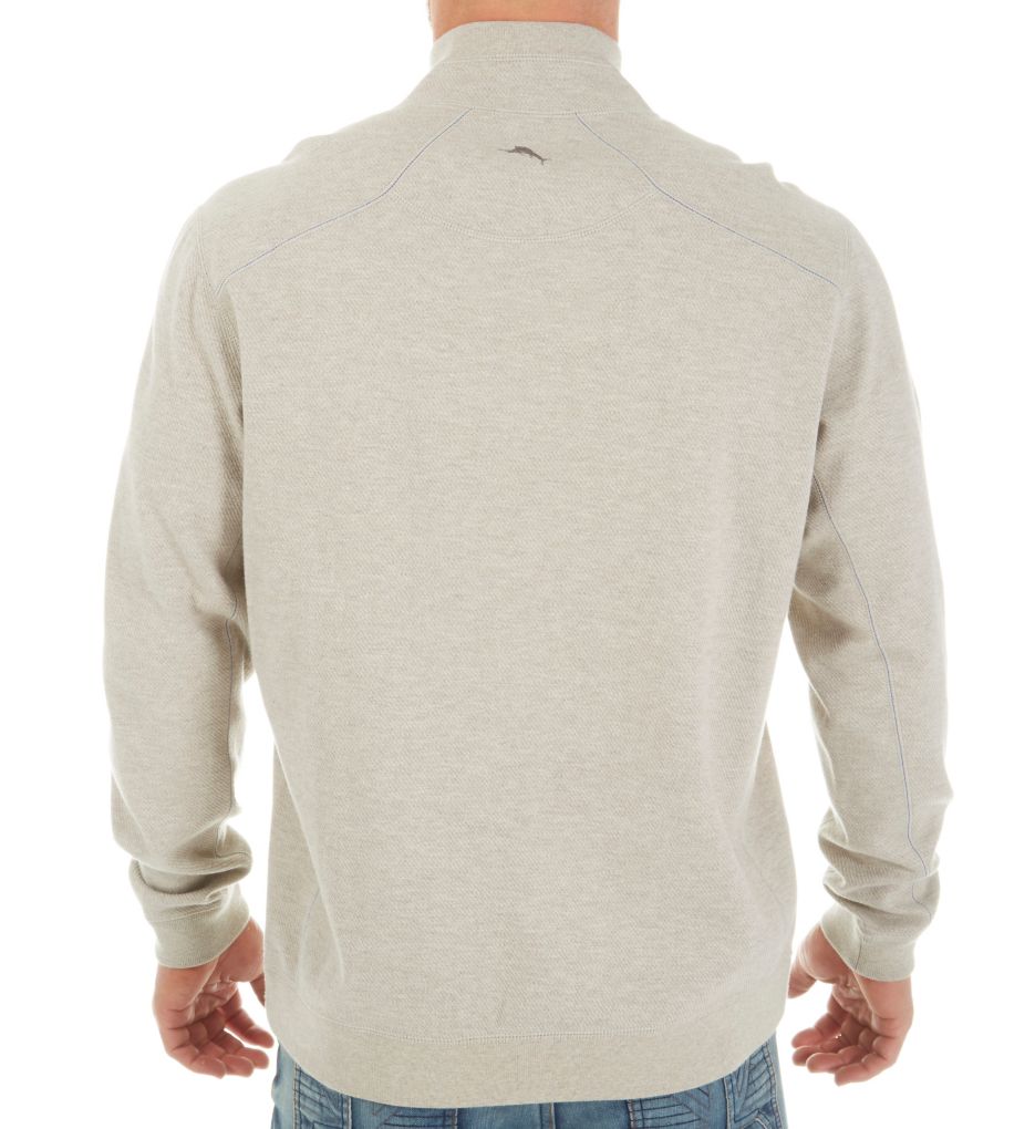 Flip Side Twill Reversible Half Zip Pullover