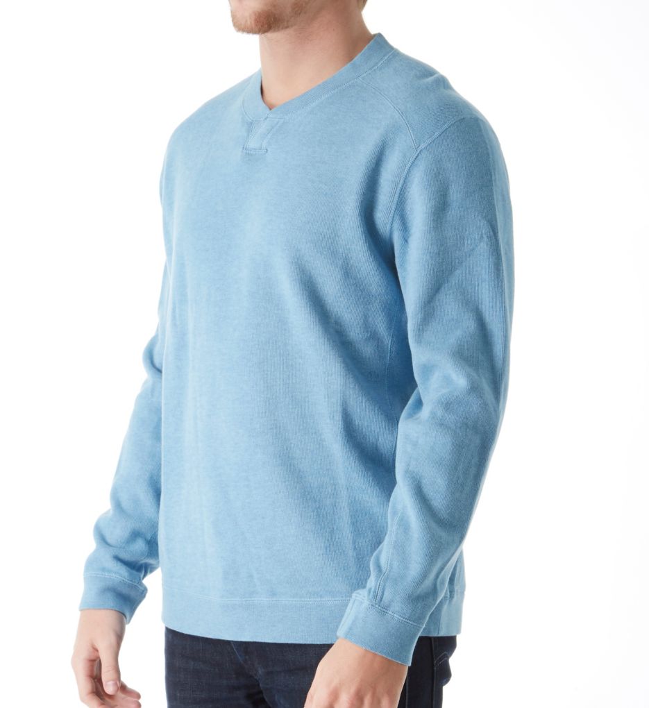 Flip Side Twill Reversible Crew Sweatshirt