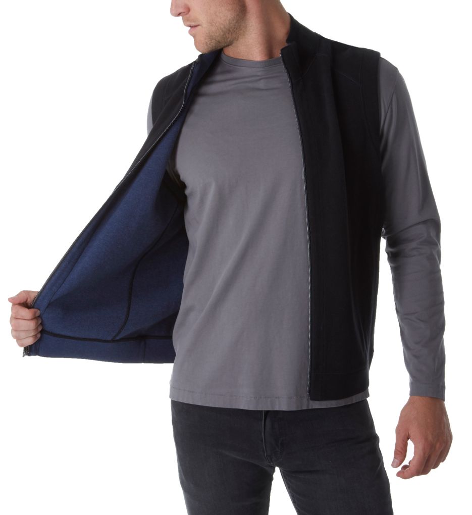 Flip Side Classic Reversible Full Zip Vest-cs2