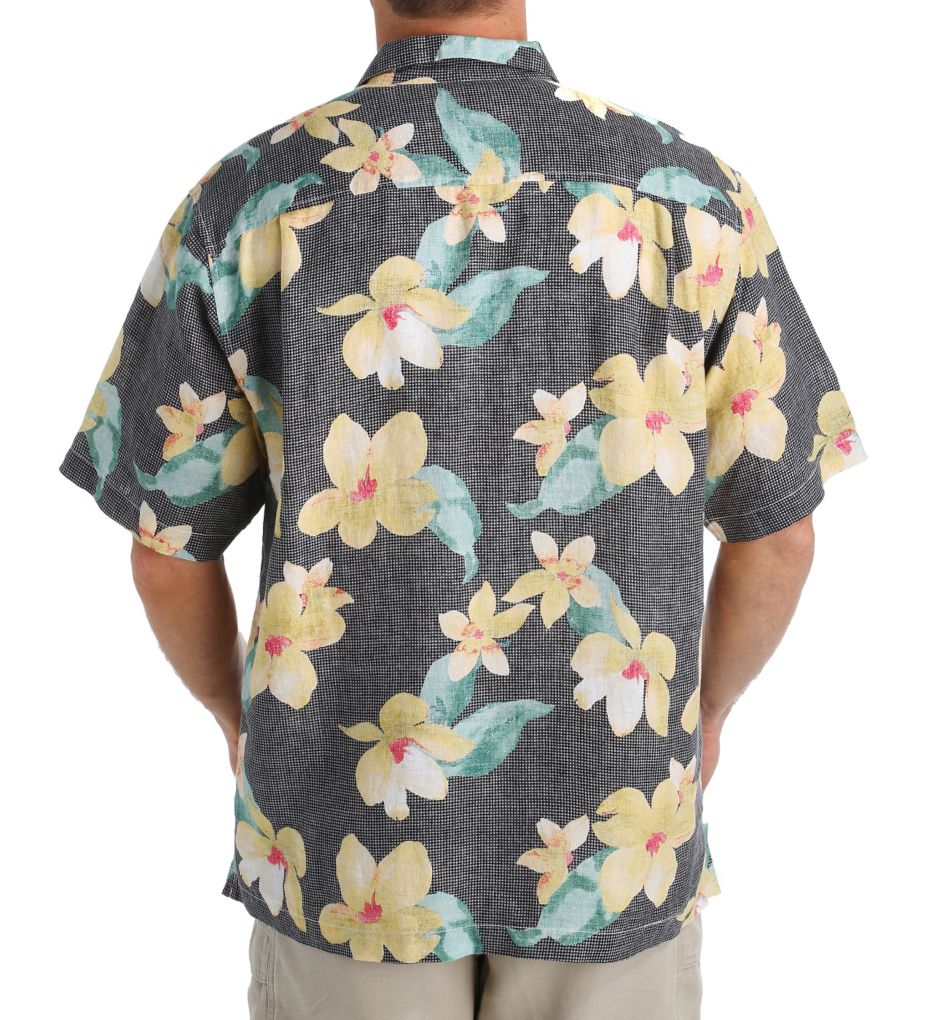 Monet Hideaway Linen Button Down Shirt