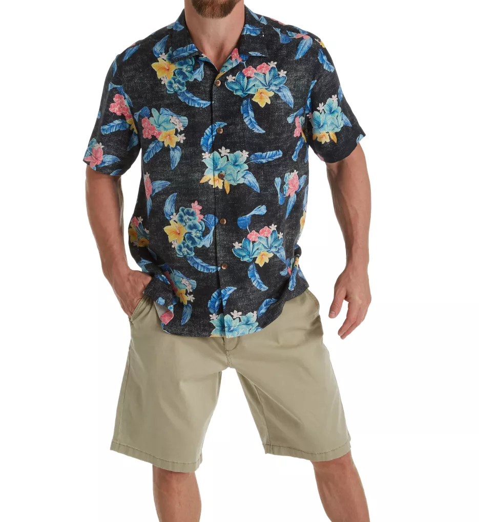Tommy Bahama Salt Water Blooms Silk Camp Shirt T318973 - Image 5