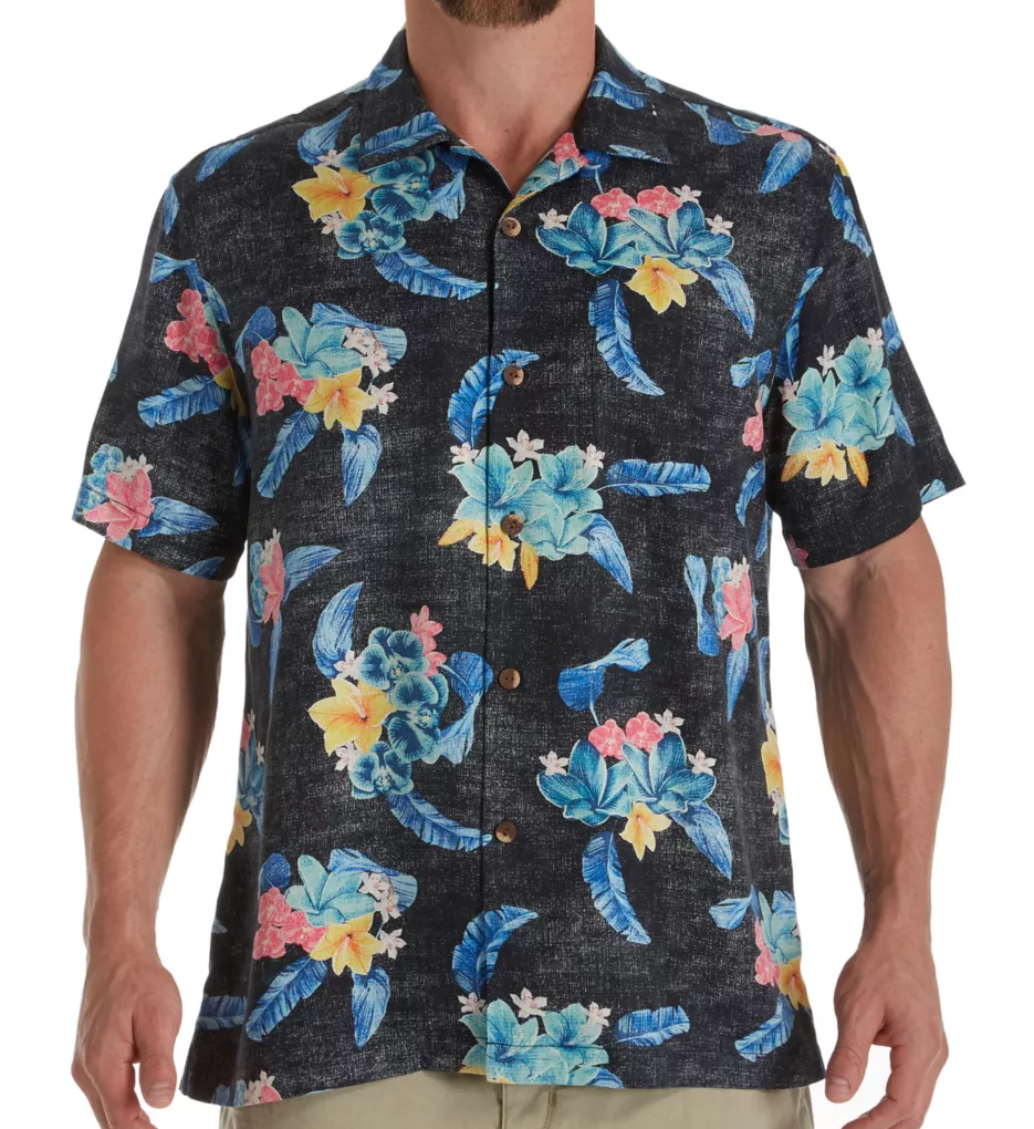 Tommy Bahama Salt Water Blooms Silk Camp Shirt T318973 - Image 1