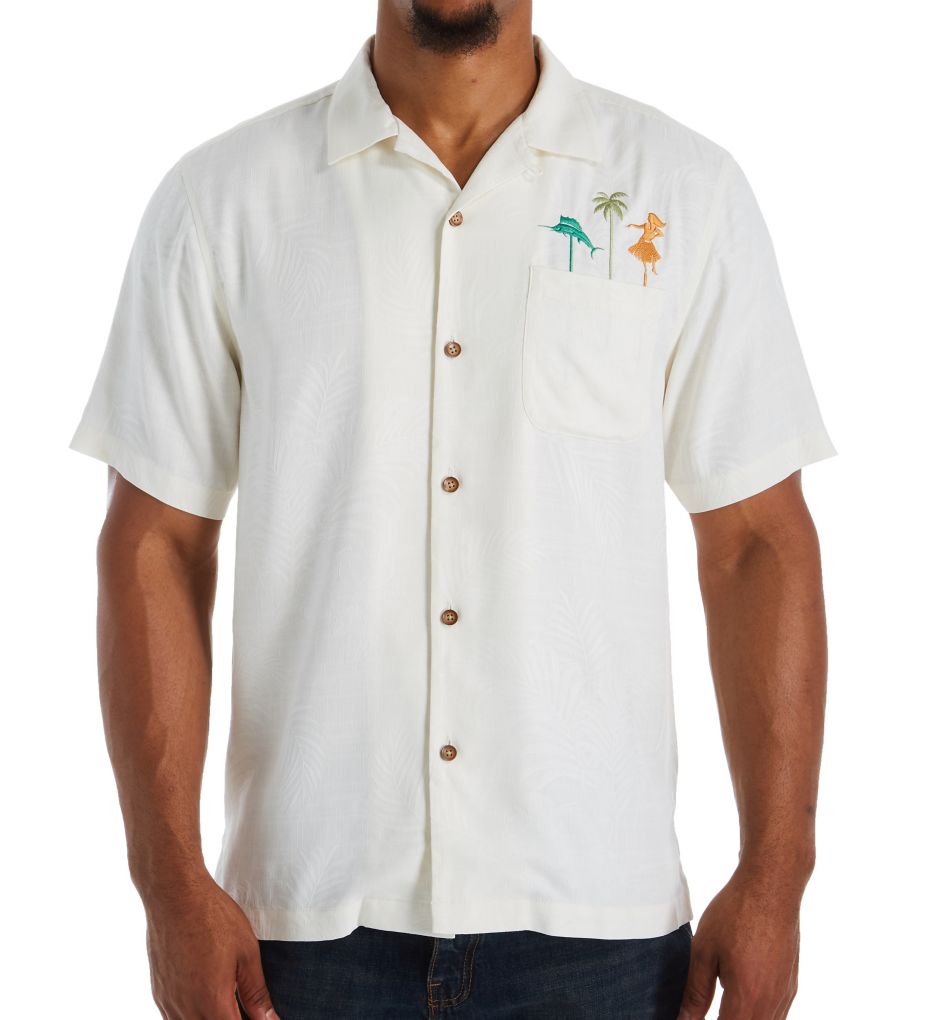 Swizzle Sizzle Back Panel Embroidered Shirt-fs