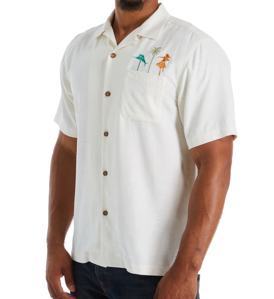 Swizzle Sizzle Back Panel Embroidered Shirt-gs