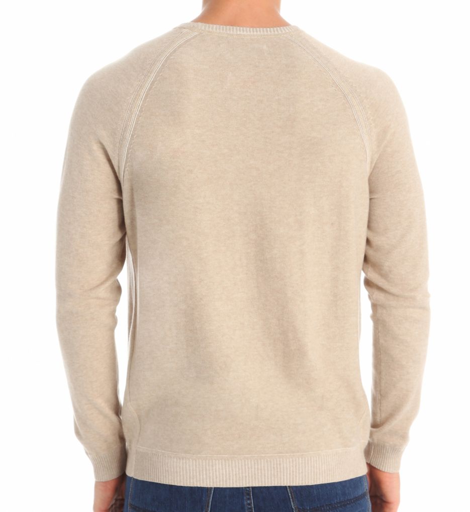 Barbados Cotton Heather Long Sleeve Crew