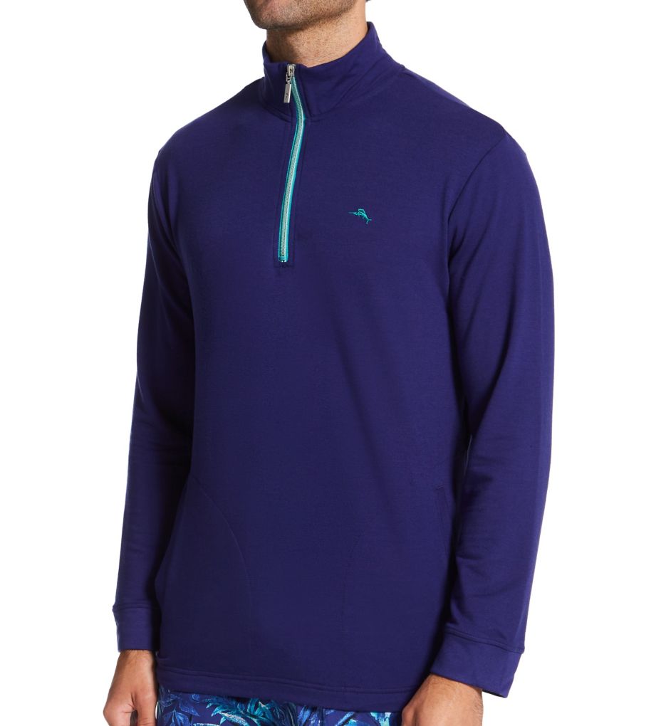 Super Soft French Terry 1/4 Zip Shirt-gs