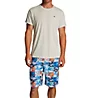 Tommy Bahama 100% Cotton Printed Woven Short Set Tropw 2XL  - Image 1