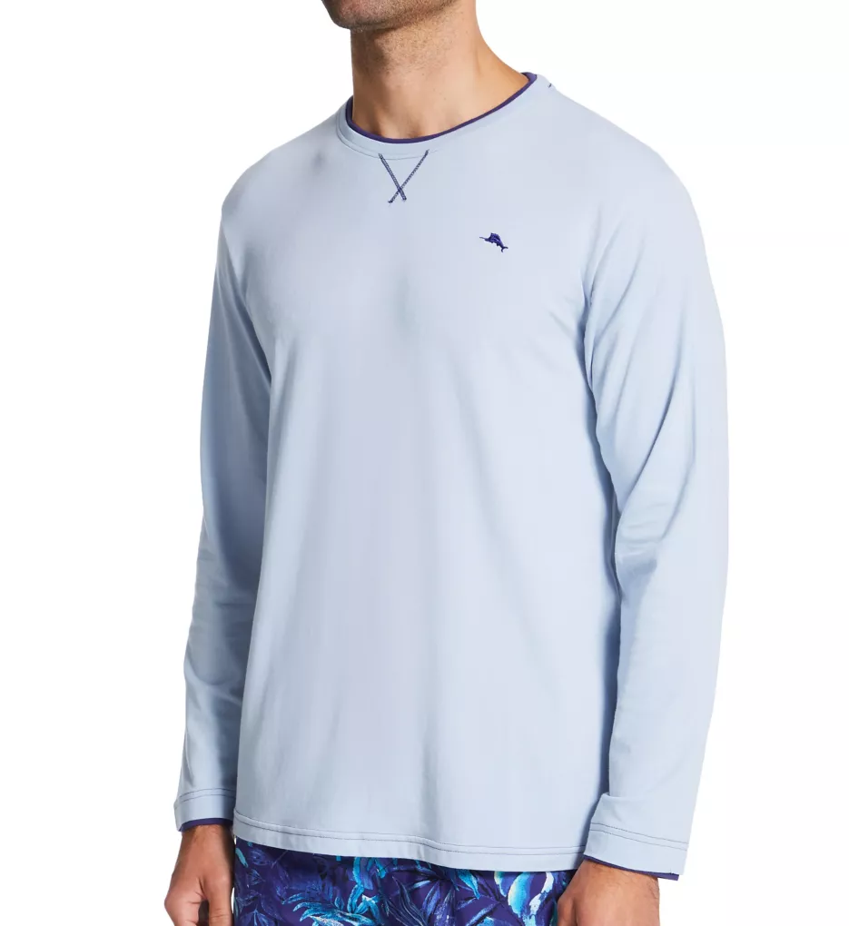 Cotton Modal Knit Jersey T-Shirt kenblu L by Tommy Bahama