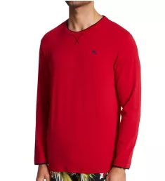 Cotton Modal Long Sleeve Knit Jersey T-Shirt Ski Patrol XL