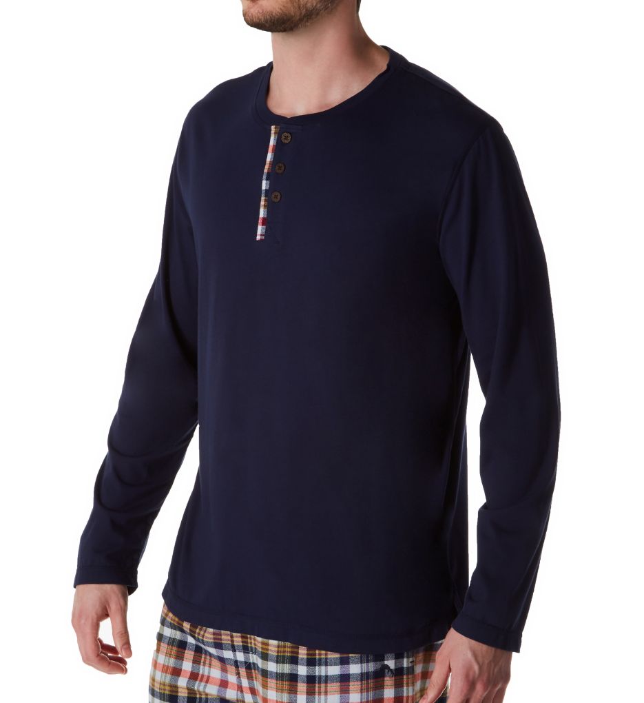 Modal Blend Long Sleeve Henley