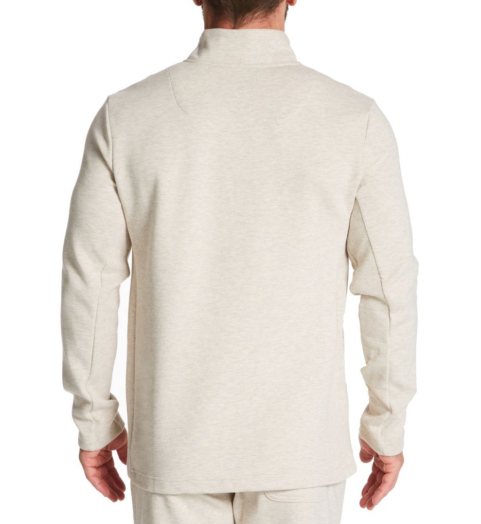 Cotton Rib Knit 1/4 Zip-bs