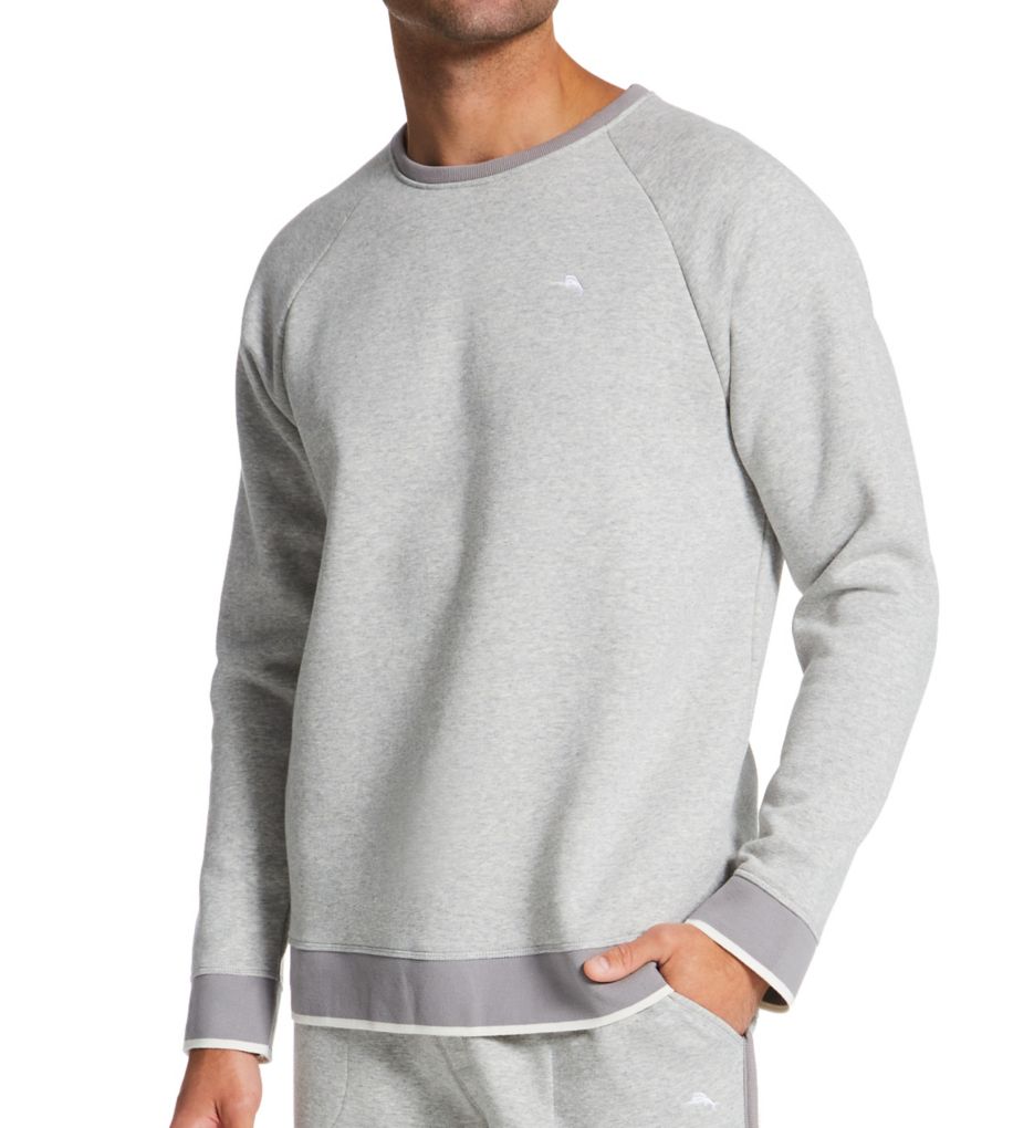 CALIDA Favourites Lounge Shirt long sleeve, french terry grey