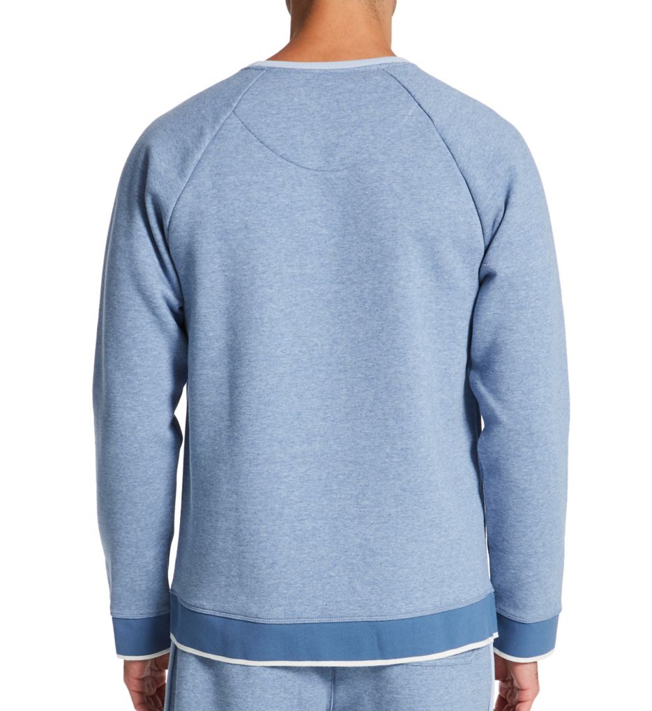 Big & Tall Sherpa Back Long Sleeve Knit Shirt