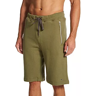 Loop French Terry Lounge Short Olive Green 2XL