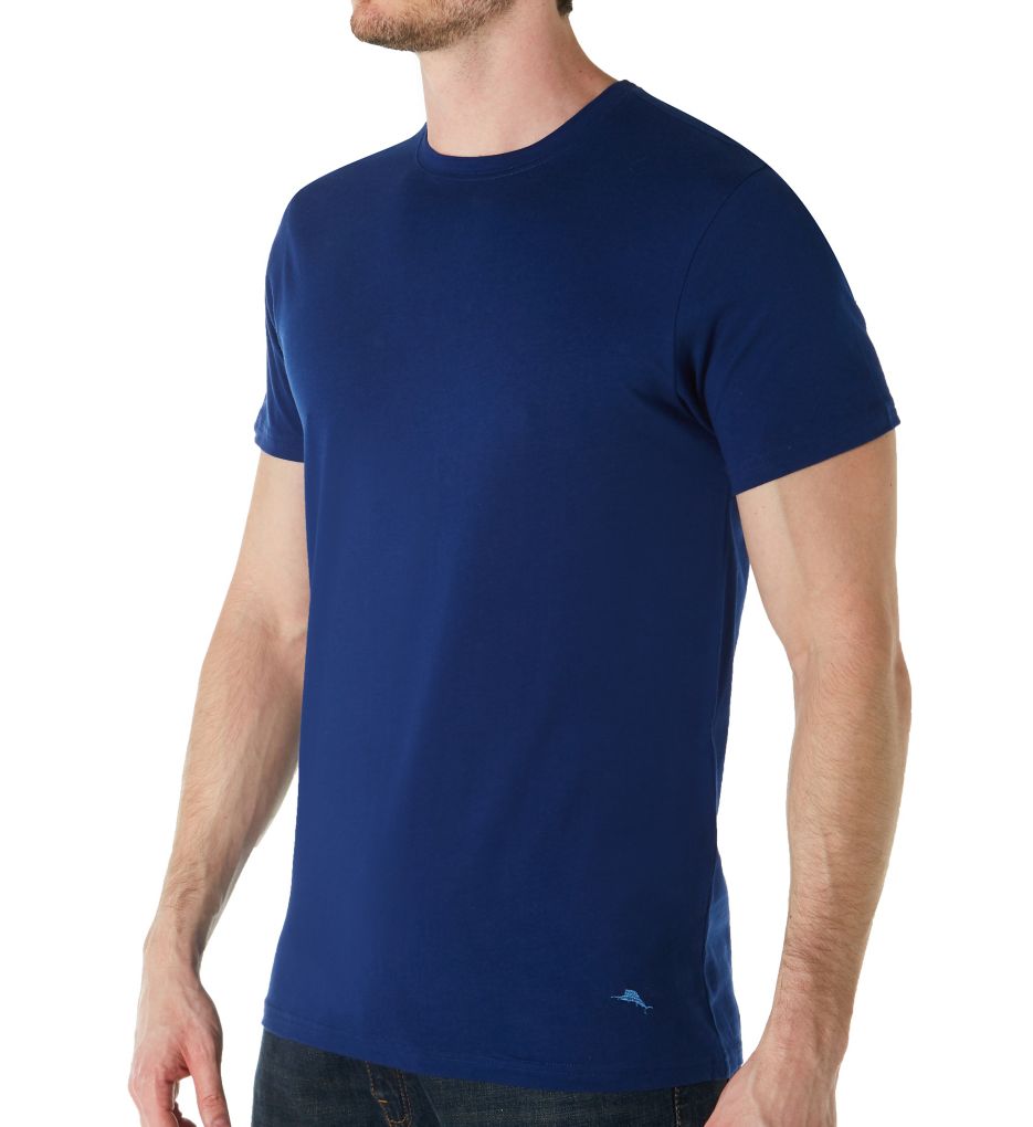 100% Cotton Crew Neck T-Shirts - 3 Pack