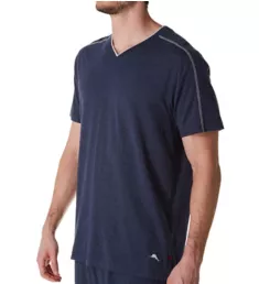 Cotton Modal Jersey V-Neck T-Shirt