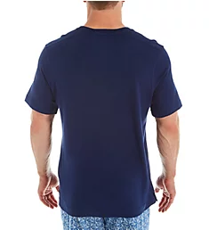 Cotton Modal Crew Neck T-Shirt Medieval Blue S